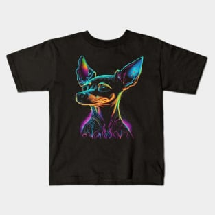 Miniature Pinscher Kids T-Shirt